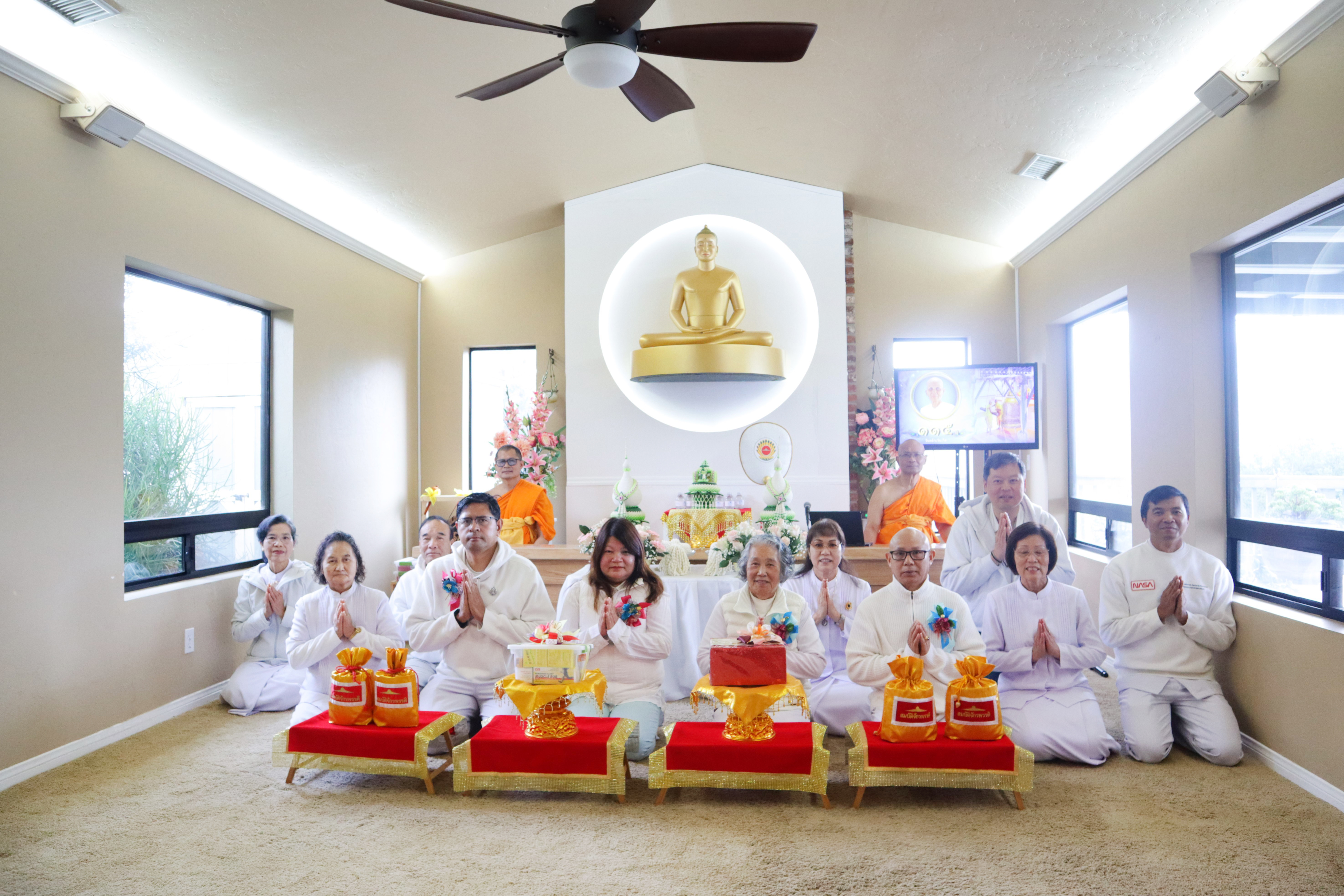วัดภาวนาซานดิเอโก จัดงานบุญวาระครบรอบ 115 ปี คุณยายอาจารย์ฯ