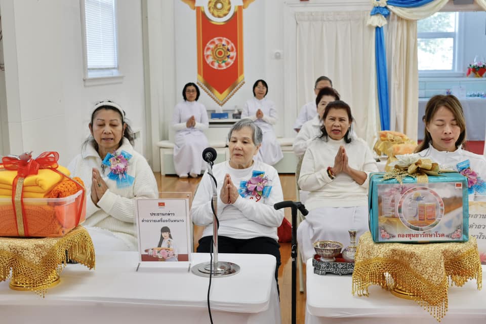 วัดพระธรรมกายบอสตัน จัดงานบุญวันอาทิตย์