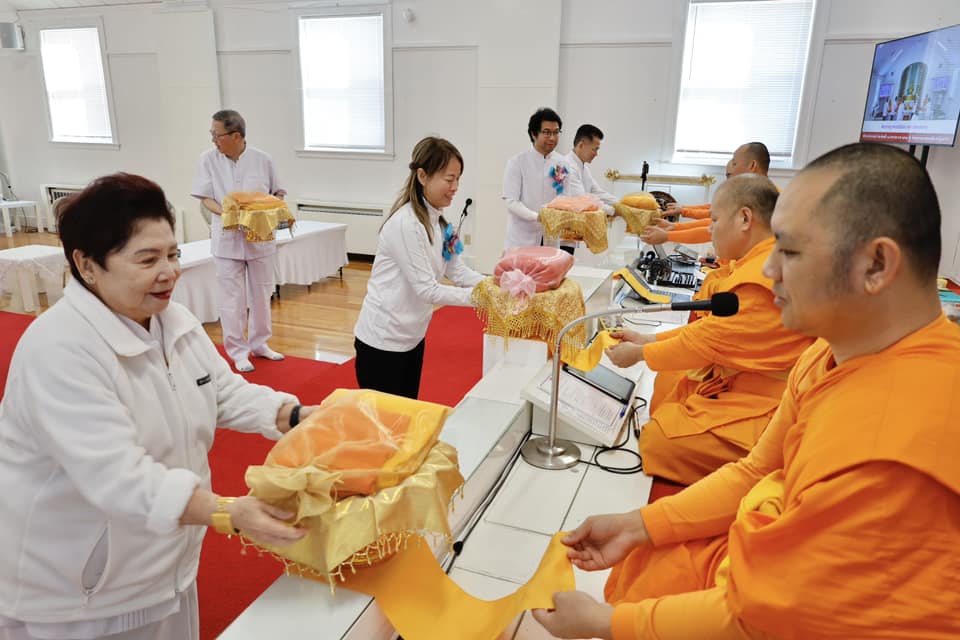 วัดพระธรรมกายบอสตัน จัดงานบุญวันอาทิตย์