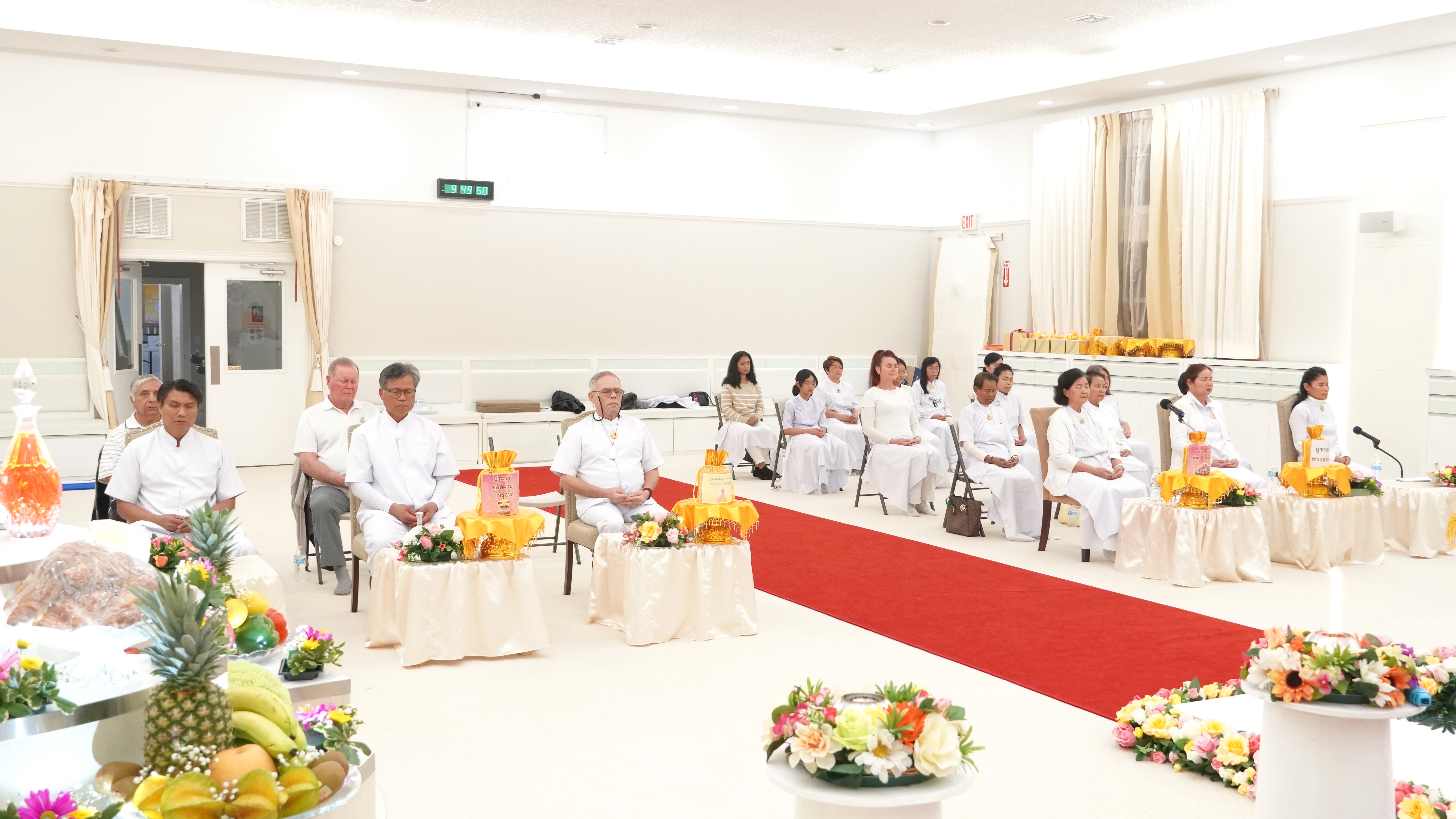 วัดพระธรรมกายฟลอริดา จัดงานวันมหาปูชนียาจารย์