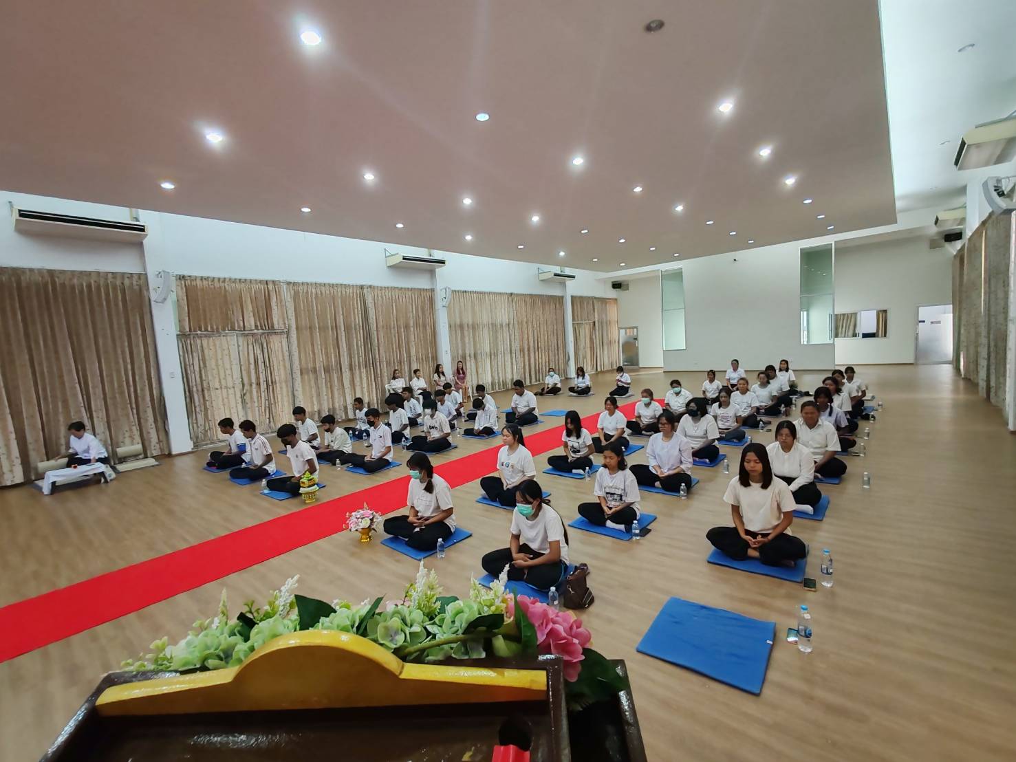 สกร. อ.แก่งหางแมว จัดโครงการส่งเสริมศีลธรรม วัยรุ่นยุคใหม่สืบสานวัฒนธรรมไทย