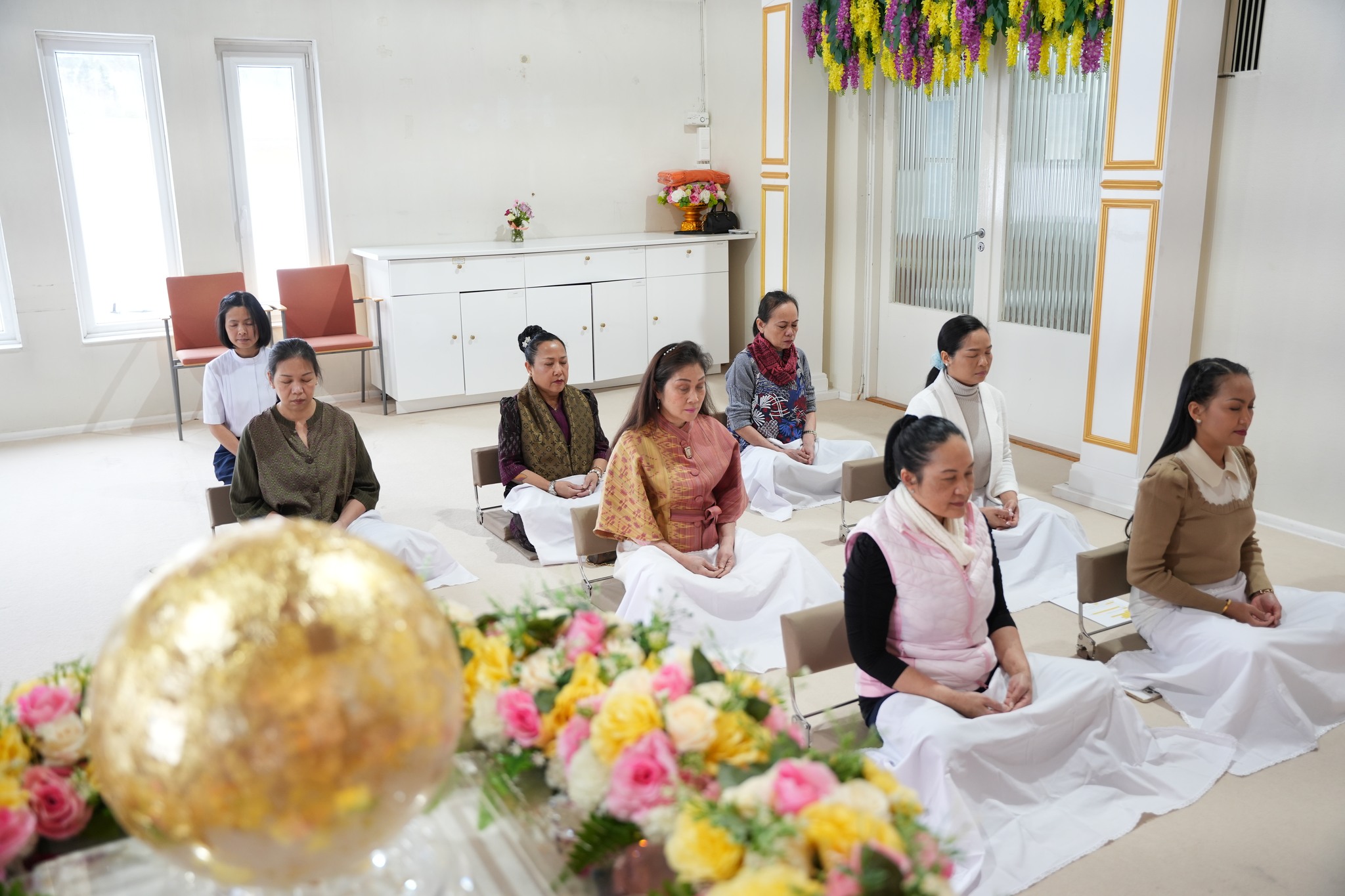 เอกอัครราชทูต กรุงออสโล่ และคณะ เข้าเยี่ยมชมวัดพระธรรมกายนอร์เวย์