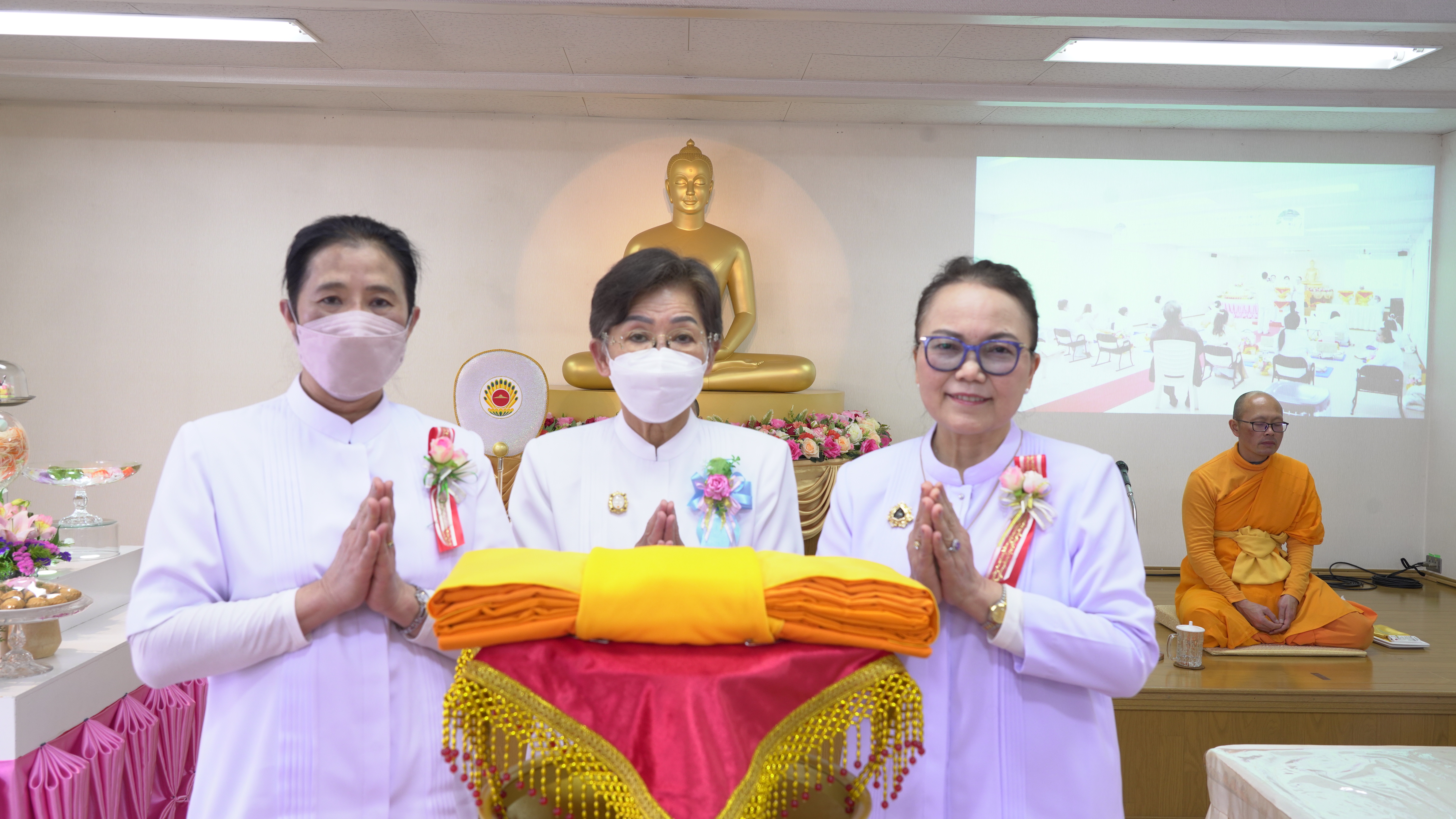 วัดพระธรรมกายนางาโน่ จัดงานบุญบูชาข้าวพระ