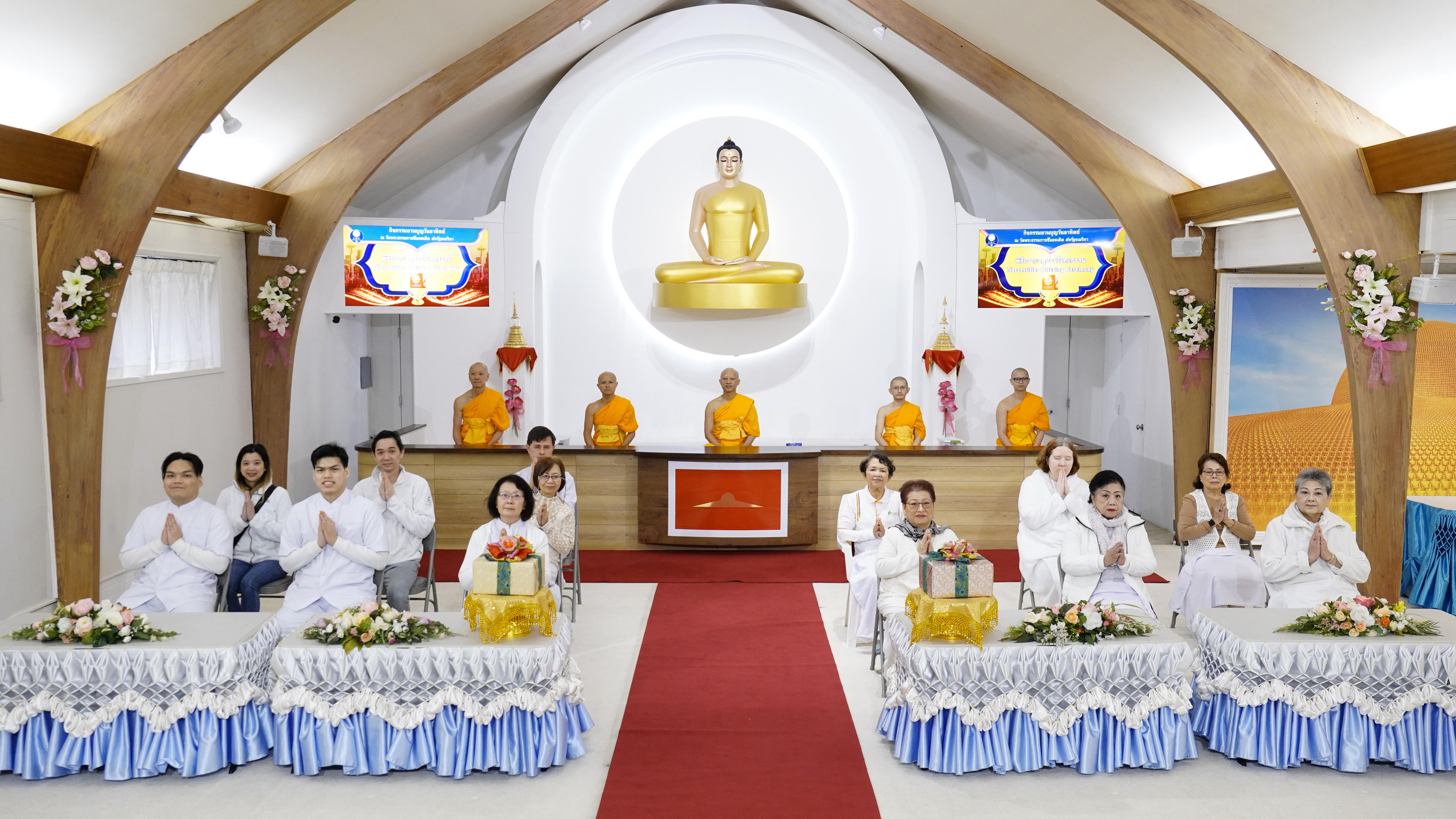 วัดพระธรรมกายซีแอตเติล จัดงานบุญวันอาทิตย์