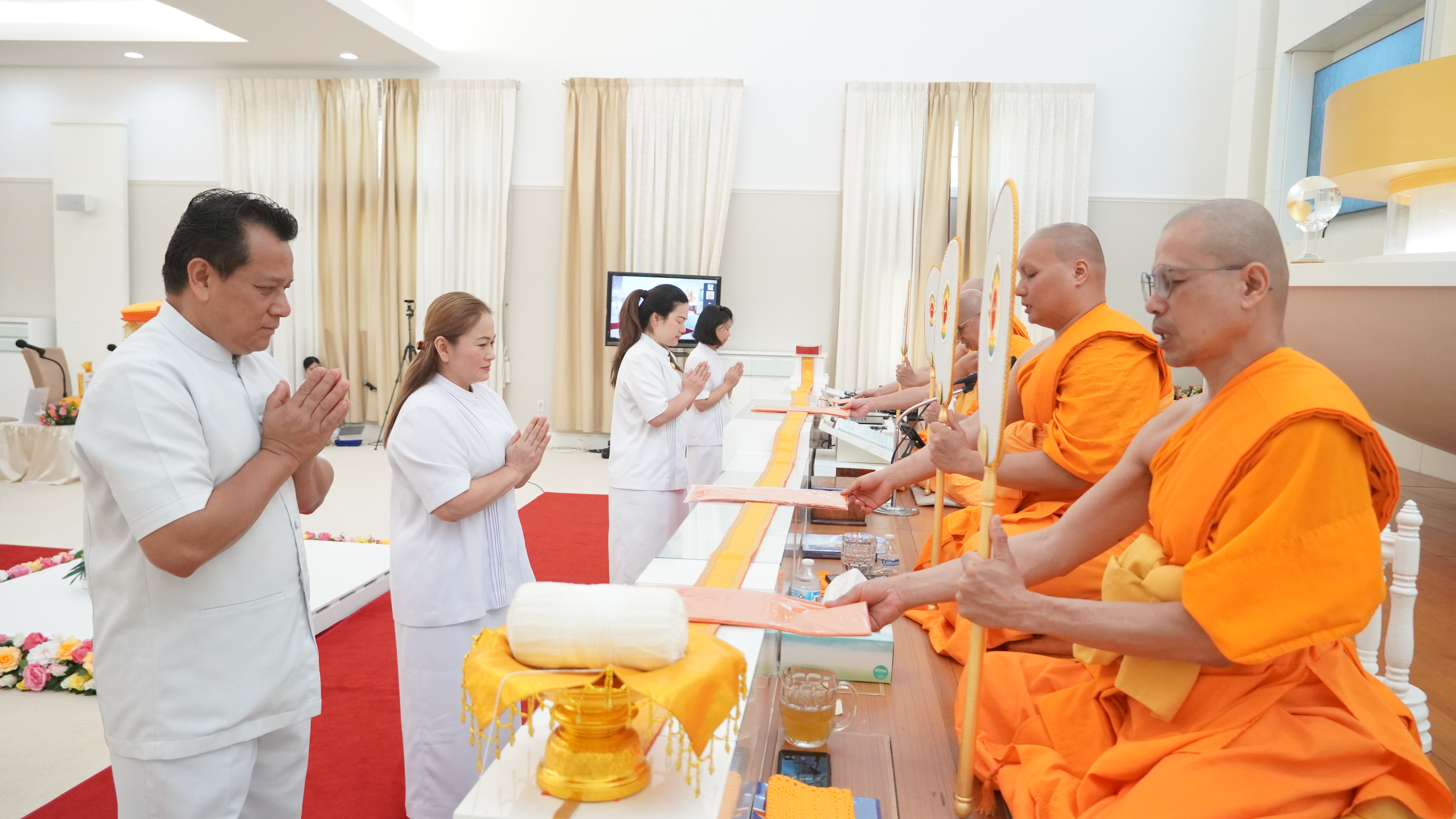 วัดพระธรรมกายฟลอริดา จัดพิธีบุพเปตพลี