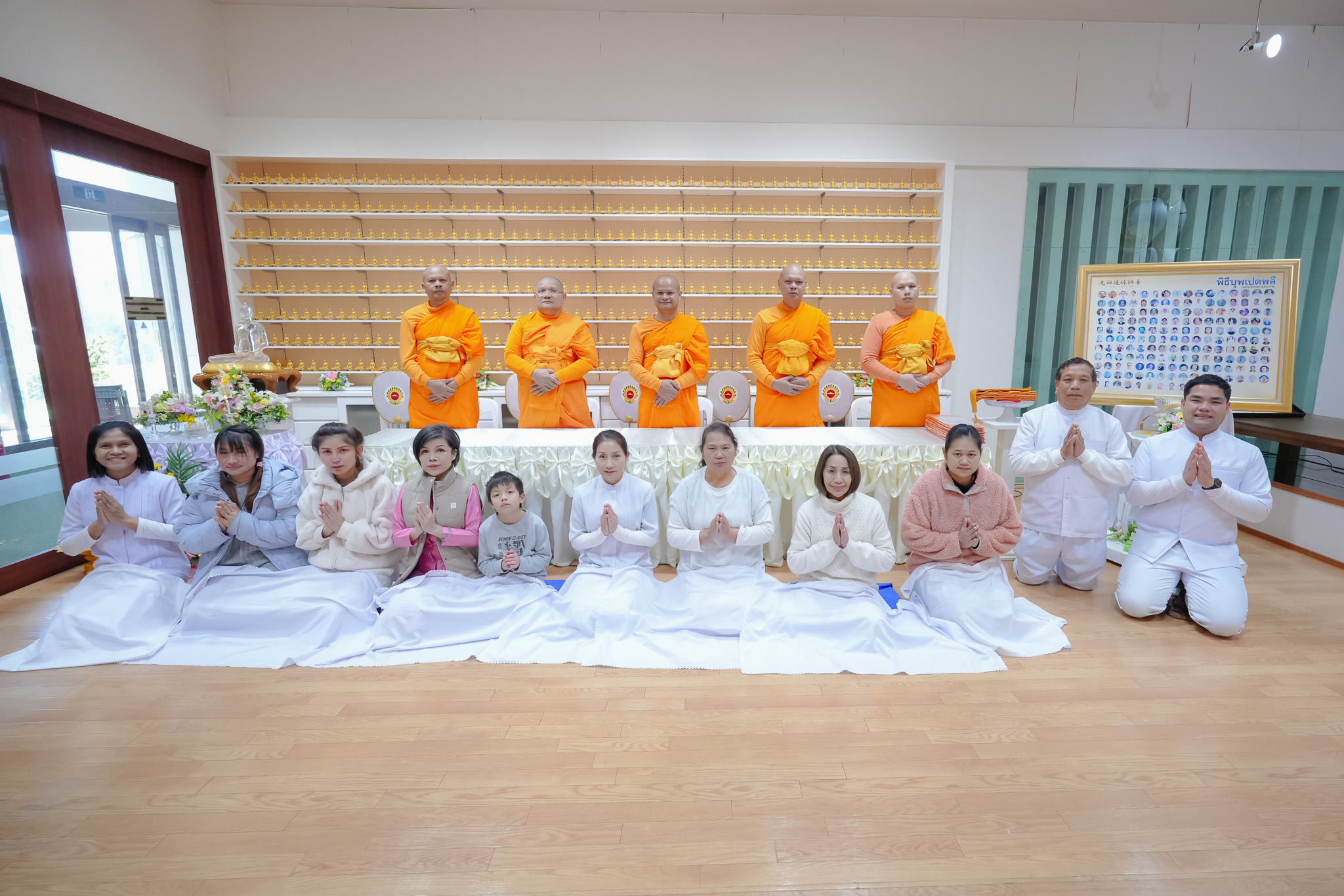 วัดพระธรรมกายอิบาราขิ จัดพิธีบุพเปตพลี