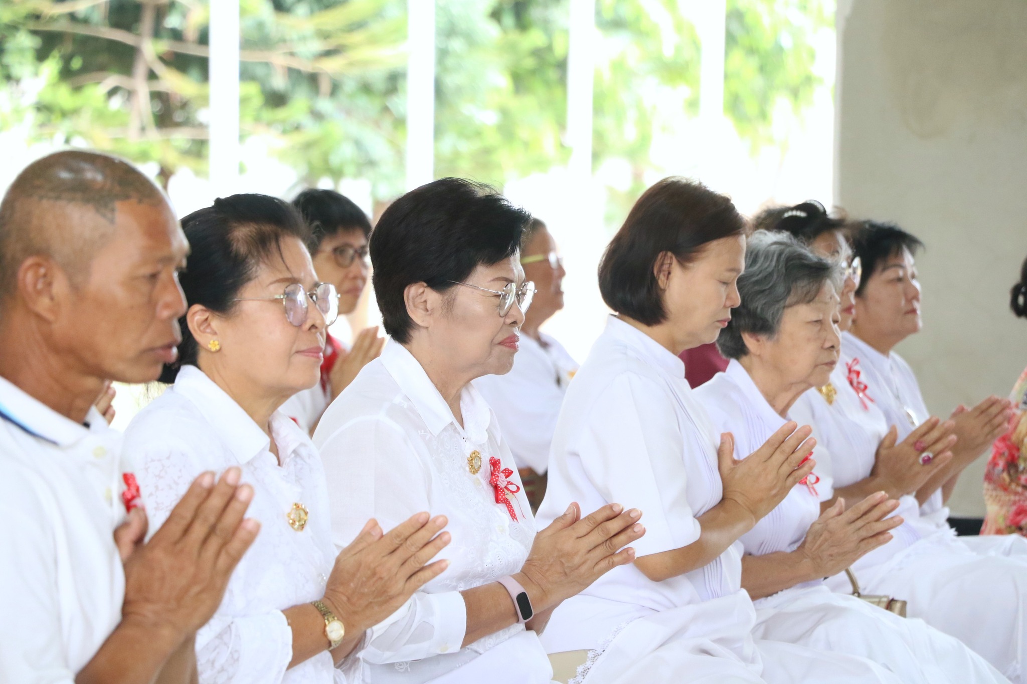 ธุดงคสถานพิษณุโลก จัดพิธีตัดปอยผมโครงการอุปสมบทหมู่ภาคฤดูร้อน