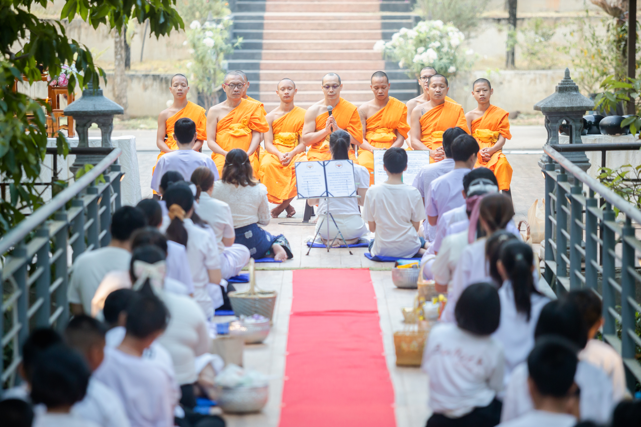 ศูนย์ปฏิบัติธรรมแก้วเมืองเลย จัดอบรมศีลธรรมโรงเรียนบ้านติ้วน้อย-กกชุมแสง