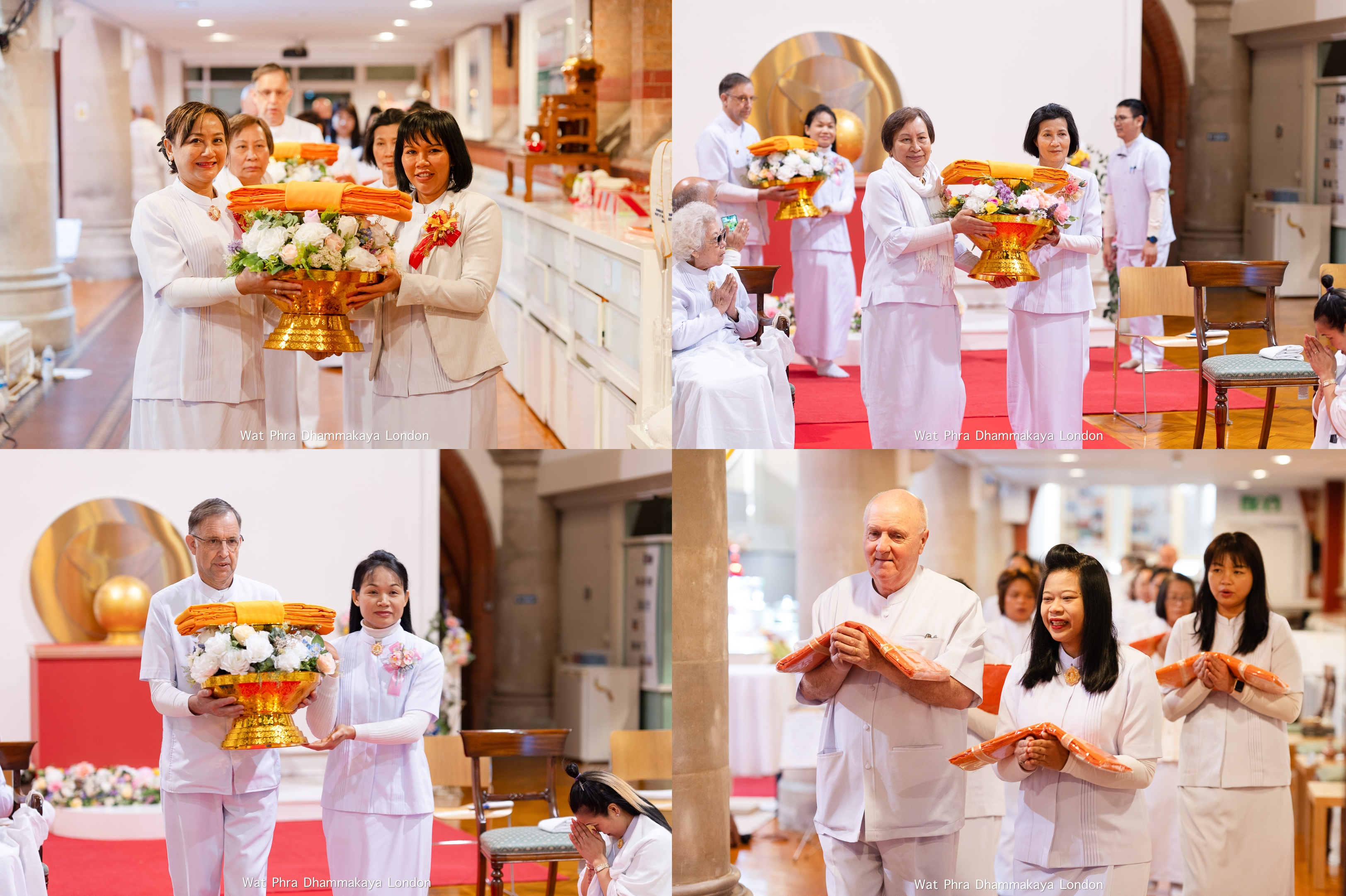 วัดพระธรรมกายลอนดอน จัดงานบุญบูชาข้าวพระ