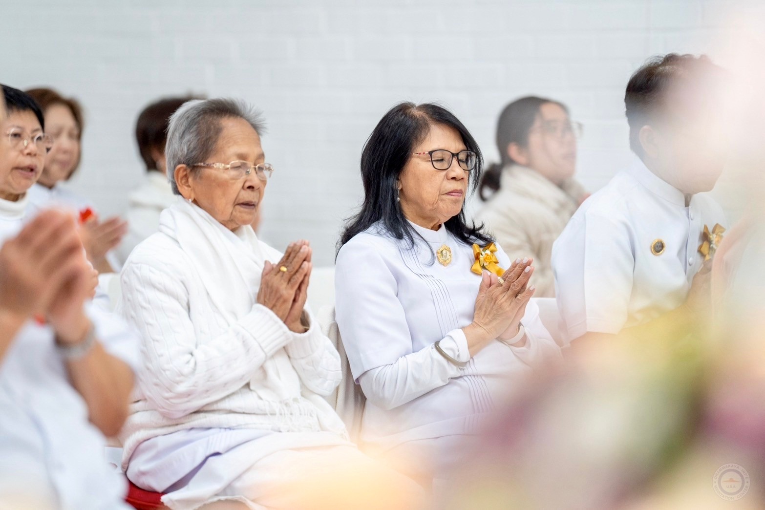 วัดพระธรรมกายแคลิฟอร์เนีย จัดพิธีบูชาข้าวพระ