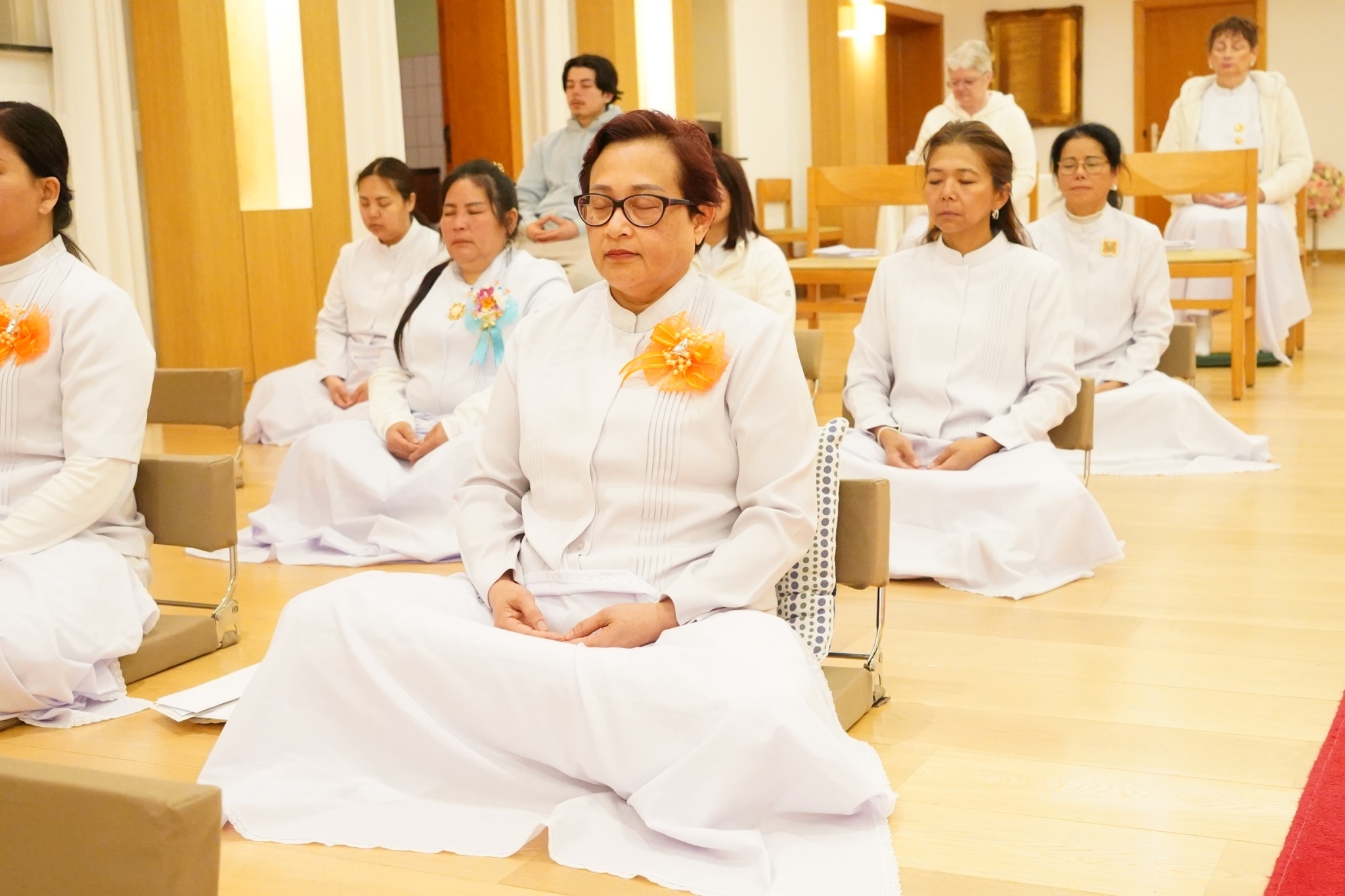 วัดพระธรรมกายเบลเยียม จัดงานบุญบูชาข้าวพระ