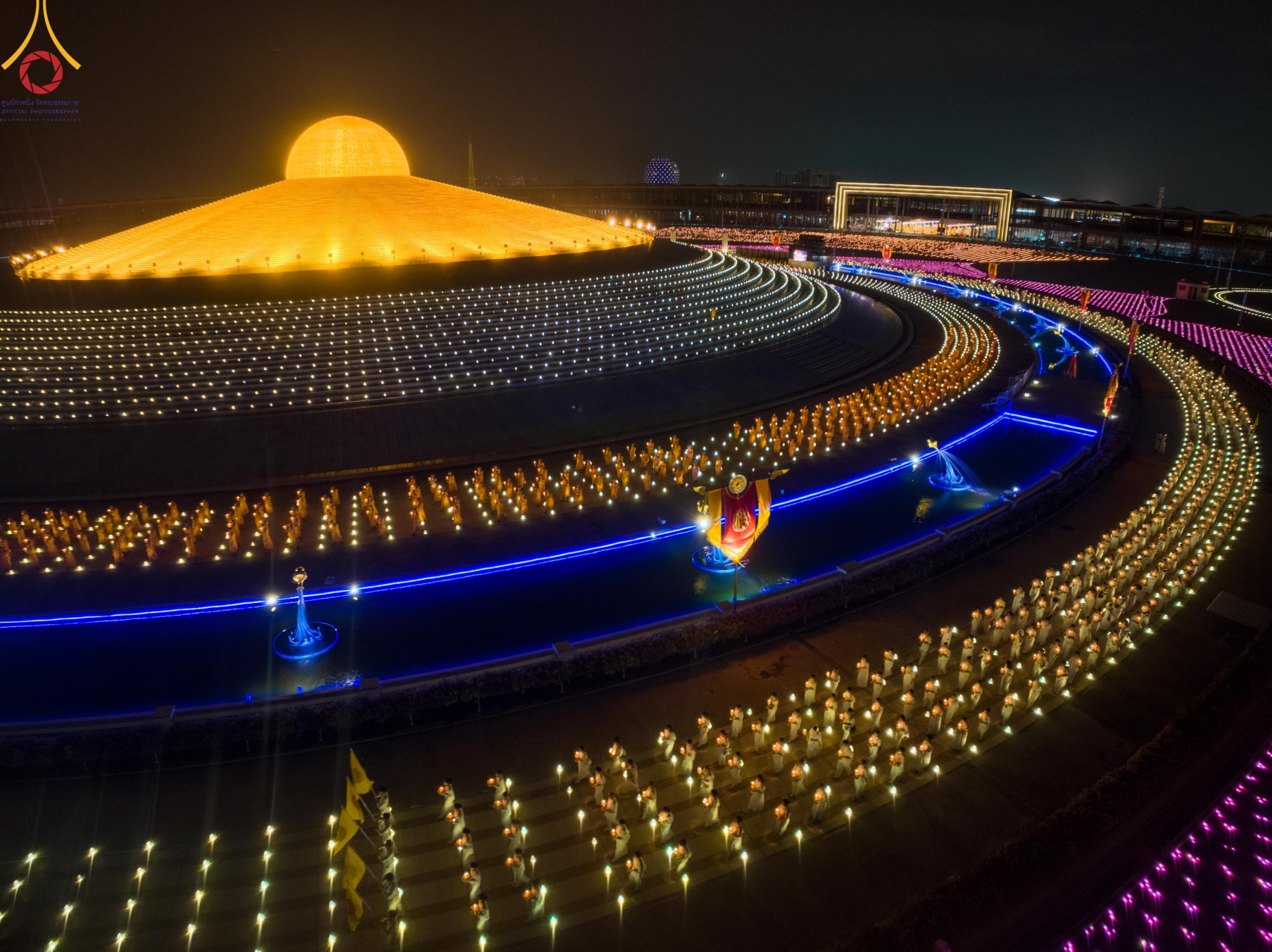 วัดพระธรรมกาย จัดงานบุญวันวิสาขบูชา