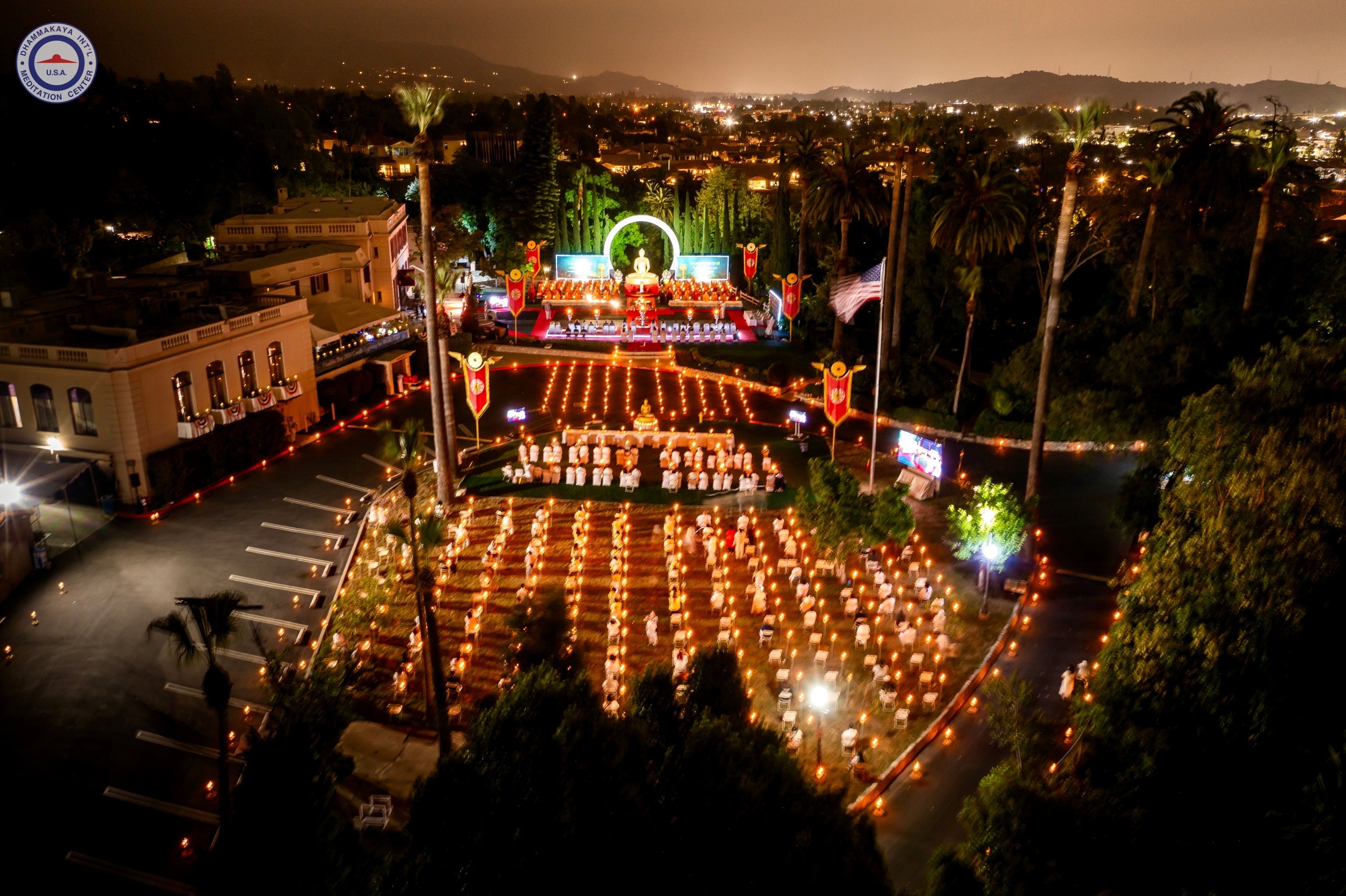 วัดพระธรรมกายแคลิฟอร์เนีย จัดงานบุญวิสาขบูชานานาชาติ