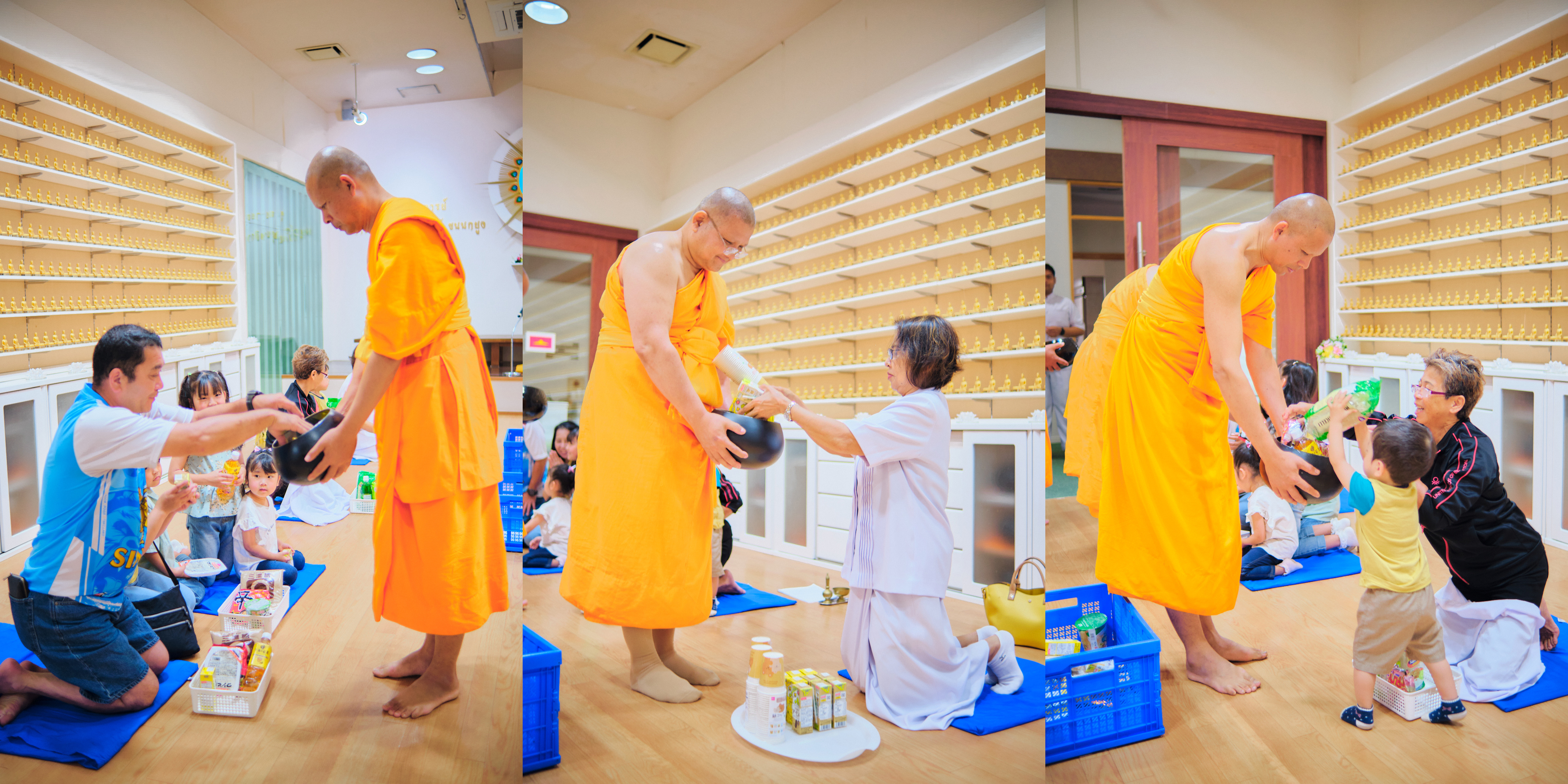 วัดพระธรรมกายอิบาราขิ จัดงานบุญวันอาทิตย์