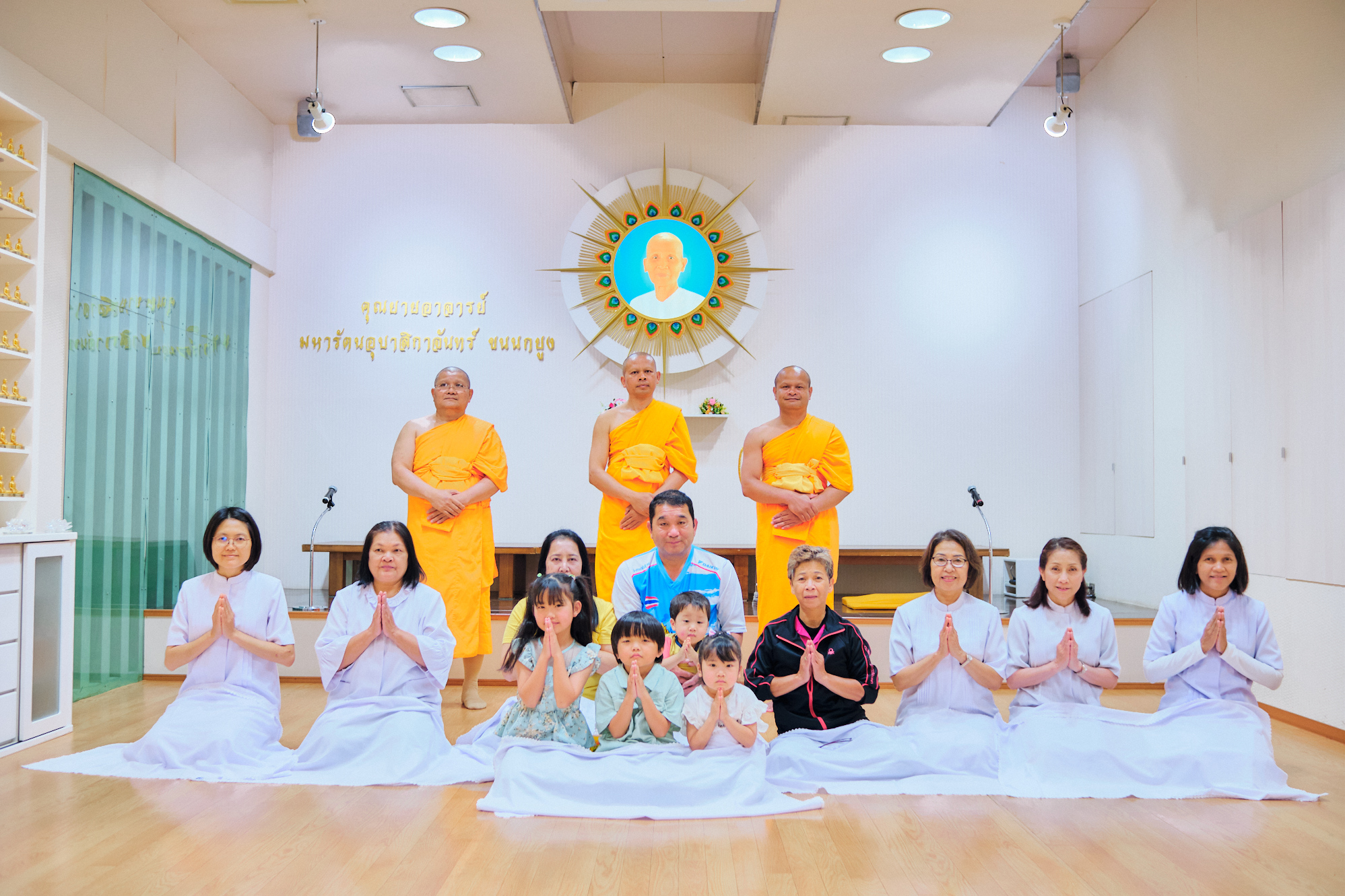 วัดพระธรรมกายอิบาราขิ จัดงานบุญวันอาทิตย์