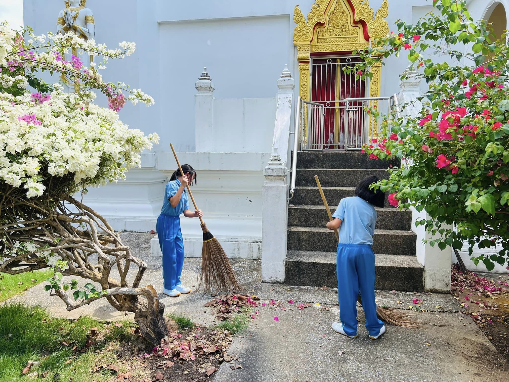 ชมรมพุทธรักษา จ.ยะลา จัดกิจกรรมเครือข่ายเยาวชนจิตอาสารักษ์บวร ประจำเดือนมิถุนายน