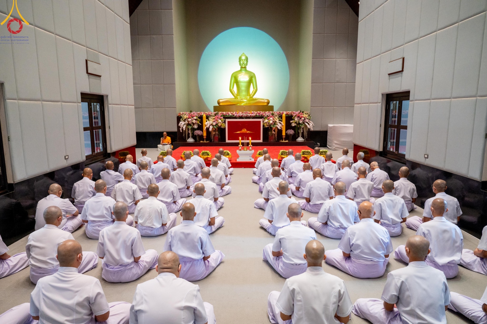 พิธีบรรพชาและอุปสมบทโครงการธรรมทายาท ระดับอุดมศึกษา รุ่นที่ 51 และรุ่นผู้บริหาร