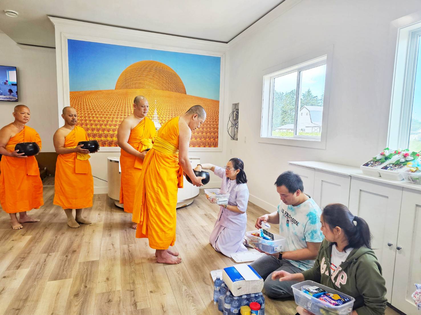วัดพระธรรมกายแวนคูเวอร์ จัดพิธีบุพเปตพลี