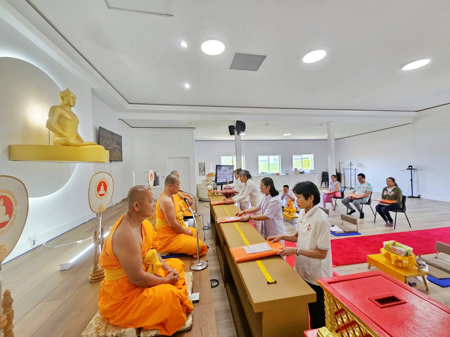 วัดพระธรรมกายแวนคูเวอร์ จัดพิธีบุพเปตพลี
