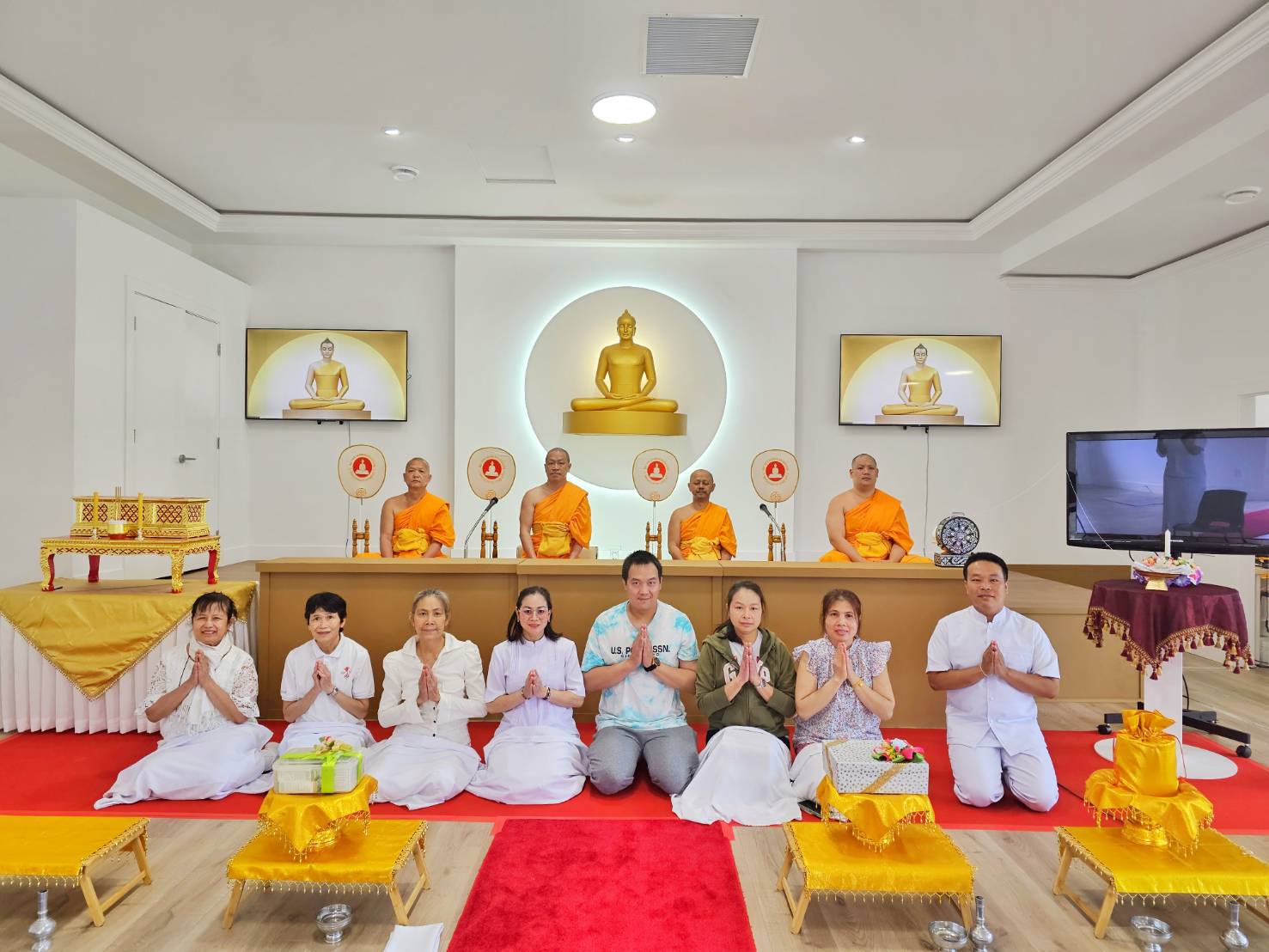 วัดพระธรรมกายแวนคูเวอร์ จัดพิธีบุพเปตพลี