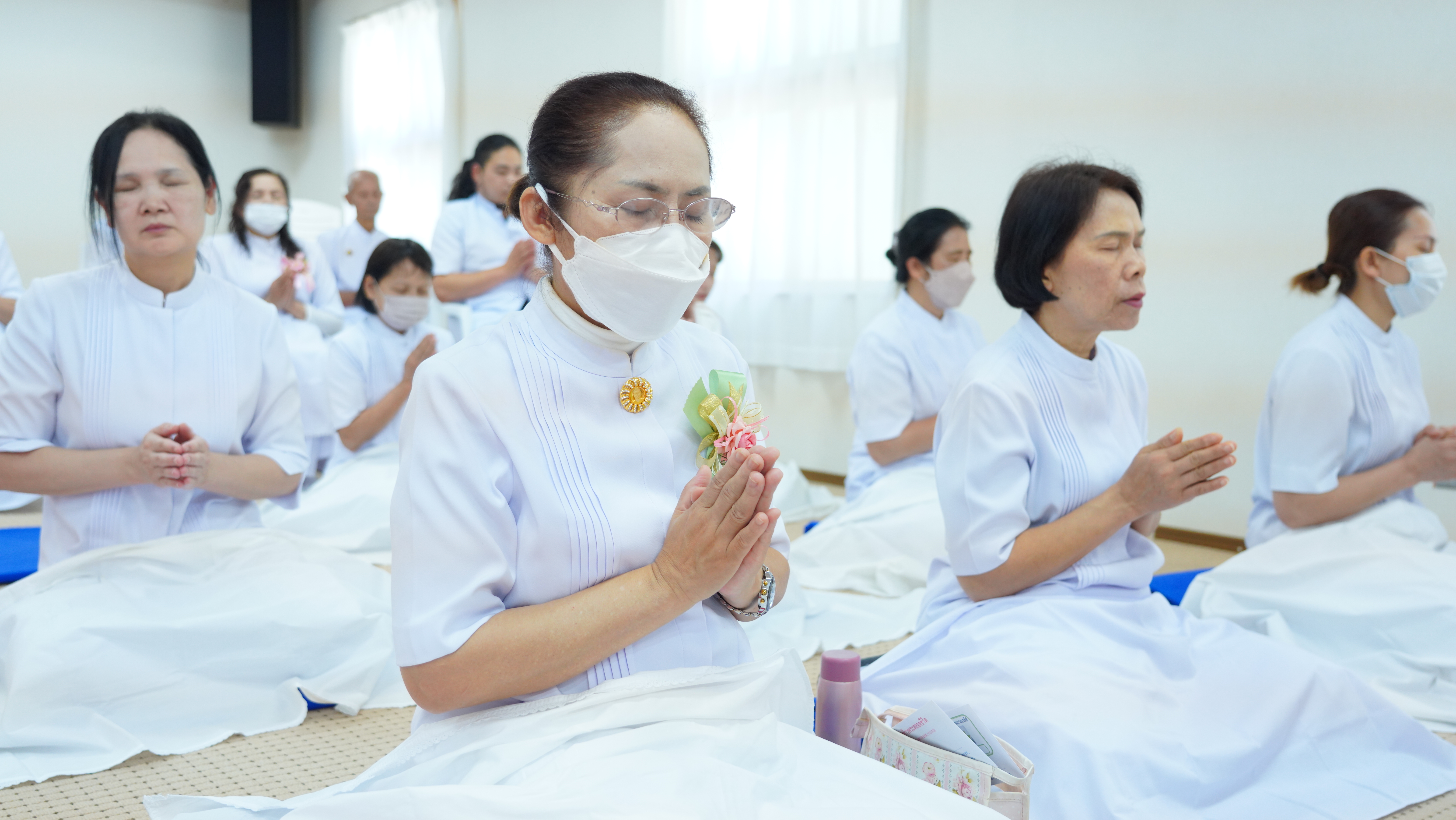 วัดพระธรรมกายนางาโน่ จัดงานบุญบูชาข้าวพระ