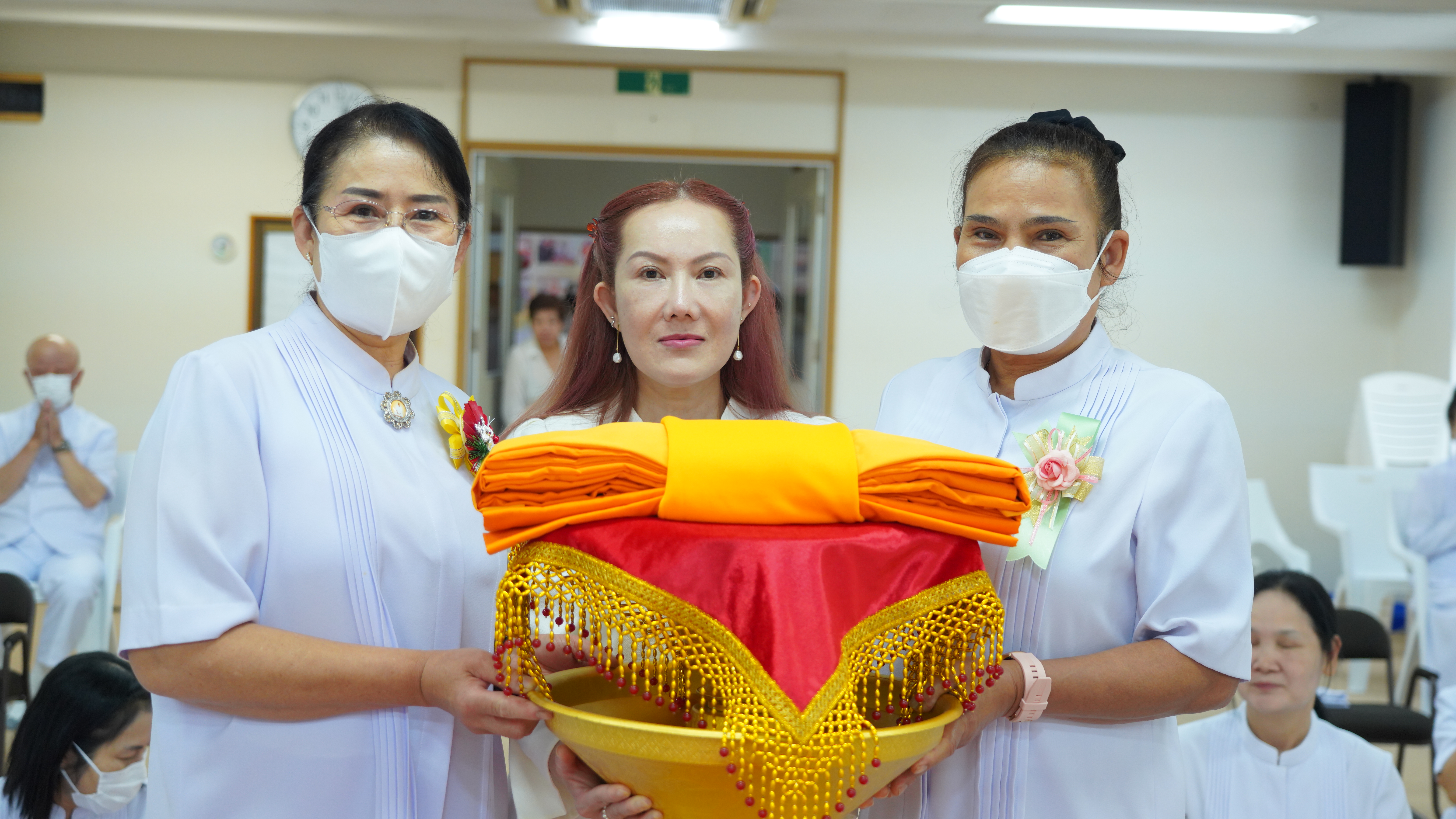 วัดพระธรรมกายนางาโน่ จัดงานบุญบูชาข้าวพระ
