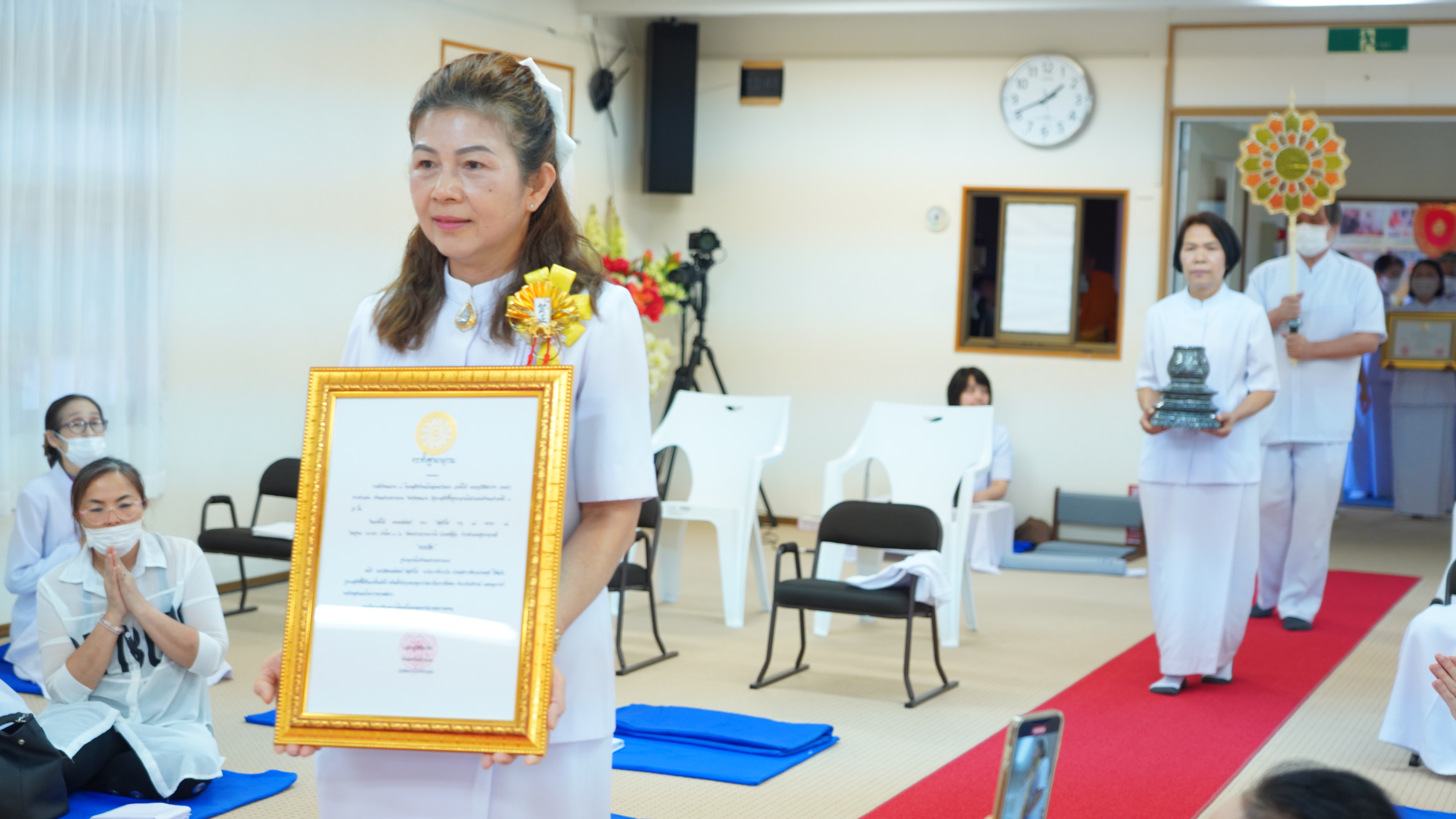 วัดพระธรรมกายนางาโน่ จัดงานบุญบูชาข้าวพระ