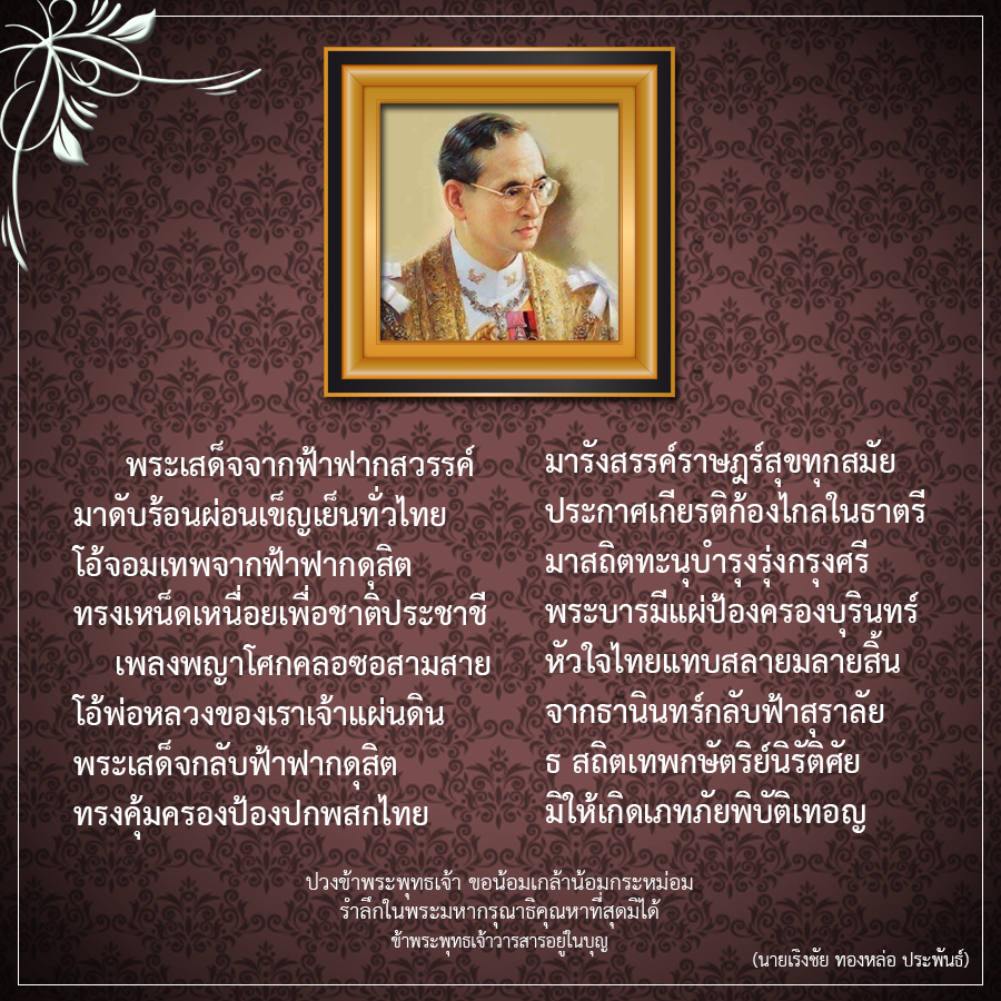 รายการ 97+ ภาพพื้นหลัง ภาพอาลัยพ่อหลวง ความละเอียด 2k, 4k