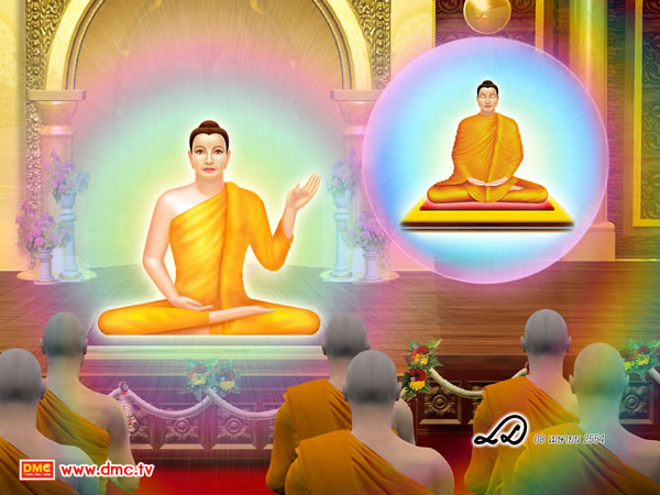 พระมหุตตสัมมาสัมพุทธเจ้าทรงประทานพุทธพยากรณ์ แก่พระรัตนเถระ พระมหุตตสัมมาสัมพุทธเจ้าทรงประทานพุทธพยากรณ์ แก่พระรัตนเถระ