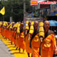 เกาะติดบรรยากาศวันแรกธุดงค์ธรรมชัยอัญเชิญหลวงปู่