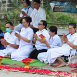 การเตรียมตัวต้อนรับพระธุดงค์ธรรมชัย (สำหรับสาธุชน)