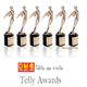 DMC ได้รับรางวัลมาตรฐานการผลิตสื่อ Telly Awards DMC ได้รับรางวัลมาตรฐานการผลิตสื่อ Telly Awards