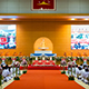 วัดพระธรรมกาย จัดพิธีทอดผ้าป่าสมทบกฐินครั้งที่ 1 เนื่องในวันธรรมชัย