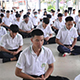 นศ.วิทยาลัยเทคโนโลยีชัยบาดาล ร่วมนั่งสมาธิในโครงการสมาธิเพื่อสันติภาพโลก