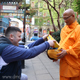 วัดพระธรรมกายแมนเชสเตอร์ บิณฑบาต ณ China Town Manchester วัดพระธรรมกายแมนเชสเตอร์ บิณฑบาต ณ China Town Manchester
