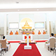 วัดพระธรรมกายฟลอริดา จัดพิธีถวายคิลานเภสัช