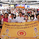 วัดพระธรรมกายฮ่องกง จัดพิธีปล่อยปลาบนเรือใหญ่บนอ่าวฮ่องกง