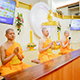 วัดพระธรรมกายแคนซัส จัดพิธีบูชาข้าวพระ
