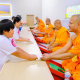 วัดพระธรรมกายมินเนโซตา จัดพิธีบูชาข้าวพระ