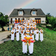 วัดพระธรรมกายปารีส จัดพิธีทอดกฐินสามัคคี