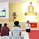 วัดพระธรรมกายจอร์เจีย จัดกิจกรรมนั่งสมาธิสำหรับชาวท้องถิ่น