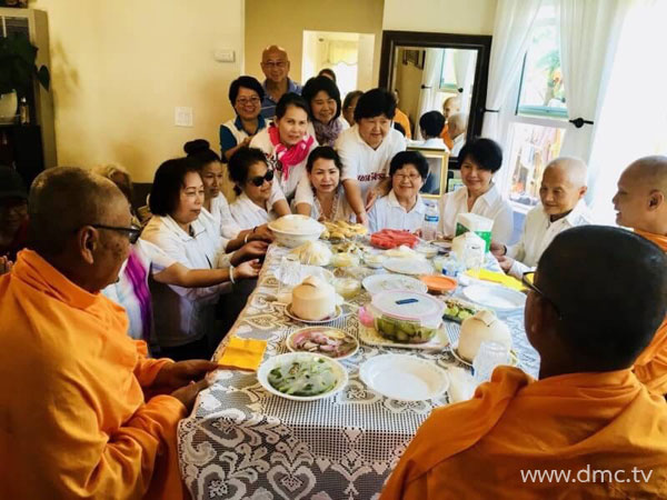 วัดพระธรรมกายแคลิฟอร์เนีย จัดปฏิบัติธรรมบ้านกัลยาณมิตร