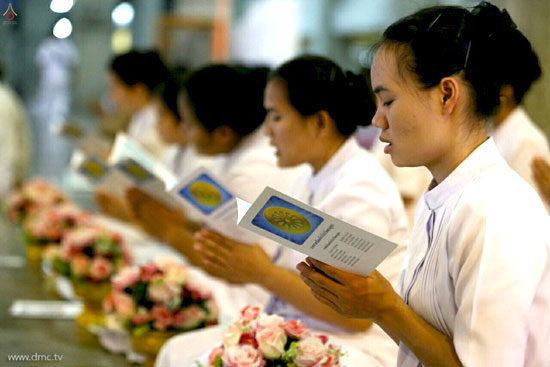 กิจกรรมสวดมนต์ในวันอาสาฬหบูชา